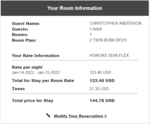 Room Rate